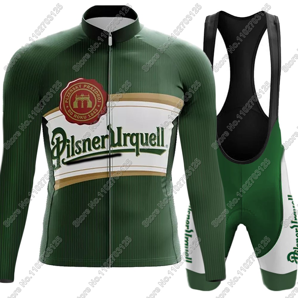 Padded Cycling Shorts - 2025 Drink Beer Cycling Jersey Set