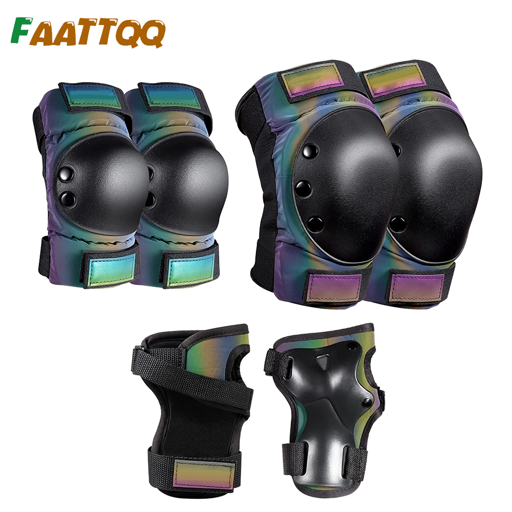 Youth Cycling Gear - Adult/Kids/Youth Knee Pads Elbow Pads Wrist