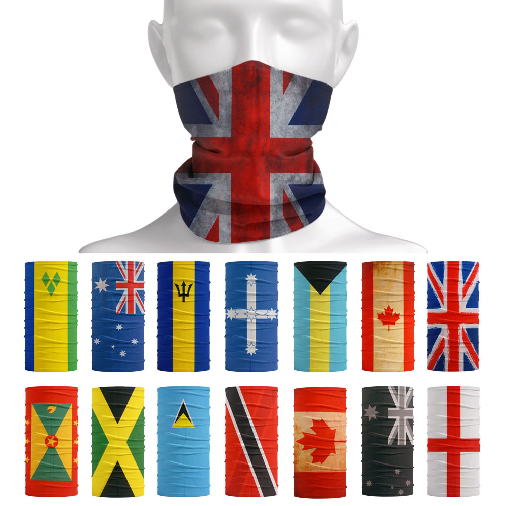 Cycling Gear Canada - Commonwealth of Nations Flag Bandanas Multifunctional