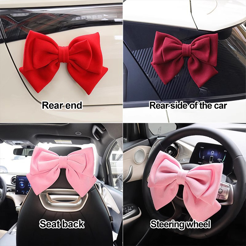 Cycling Gear Sale - Women's Stylish Bow-knot Helmet Decor for