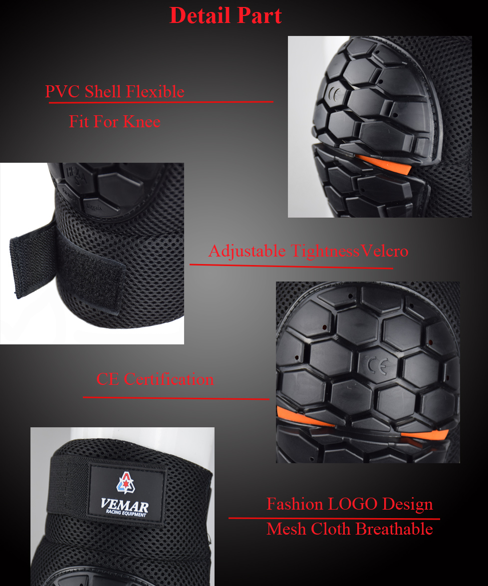 Motocross Knee Pads Elbow Prot - огляд і ціна Cycling Gear Padding