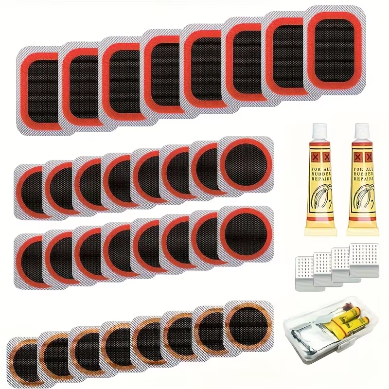 39pcs Bike Tire Repair Kit - B - огляд і ціна Bike Tube Repair Kit