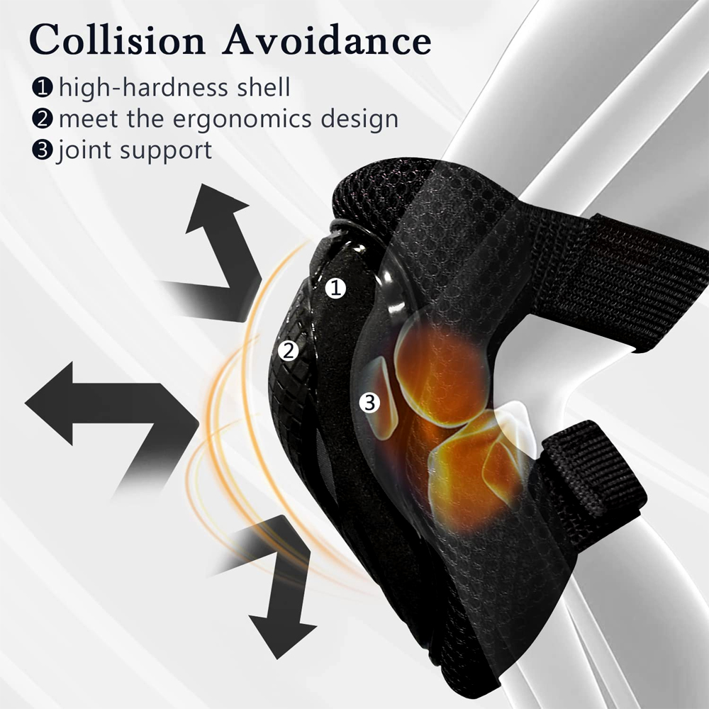 6Pcs Kids Knee Pads & Elbow Pa - огляд і ціна Youth Cycling Gear