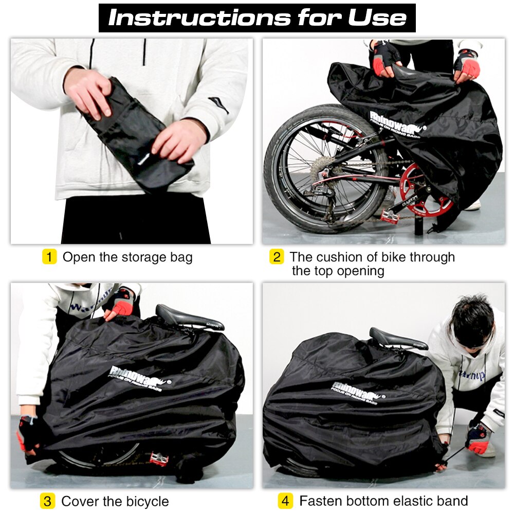 Rhinowalk Folding Bike Storage - огляд і ціна Cycling Gear Travel Bag