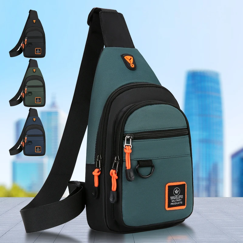 NEW Men's Chest Bag Men's Leis - огляд і ціна Cycling Gear Travel Bag
