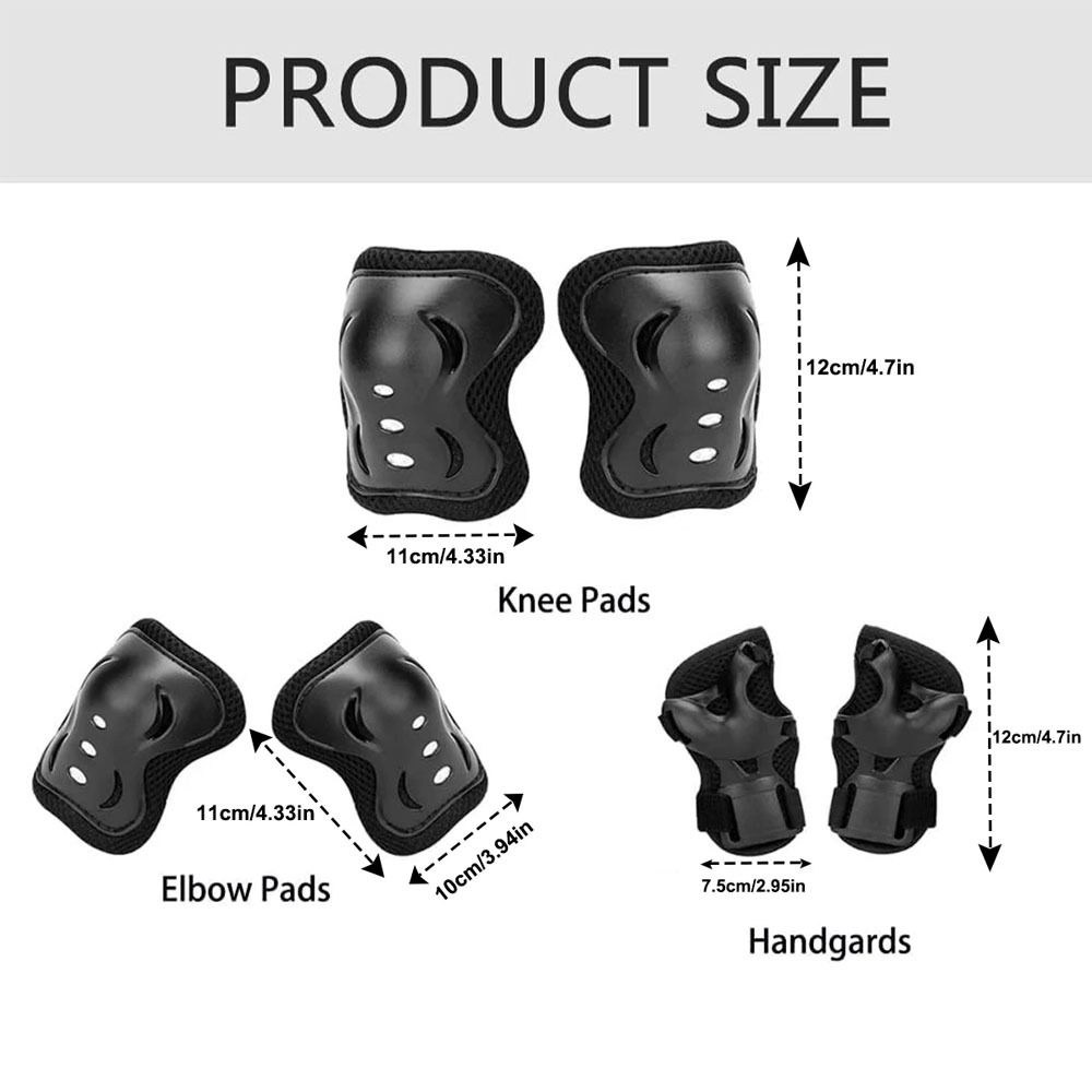 6Pcs Youth/Kids Knee Pads Elbo - огляд і ціна Youth Cycling Gear