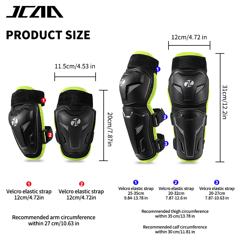 Kids Motorcycle Knee Elbow Pad - огляд і ціна Youth Cycling Gear