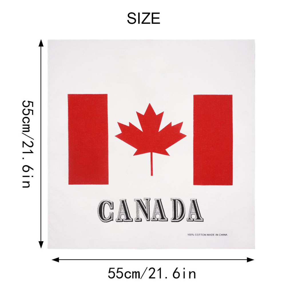 Hip Hop Canada Flag Bandana Me - огляд і ціна Cycling Gear Canada