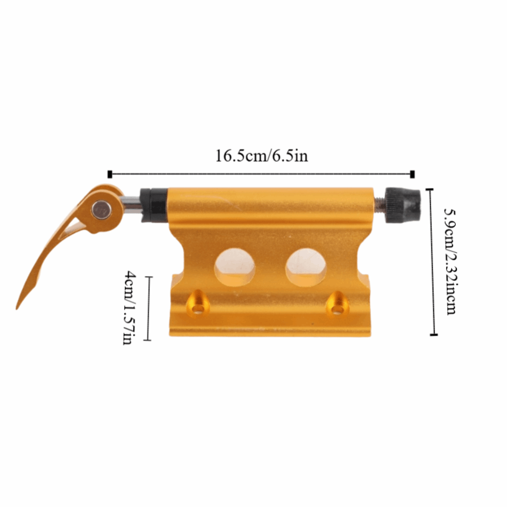 Aluminum Alloy Bike Fork Mount - огляд і ціна Yellow Cycling Gear
