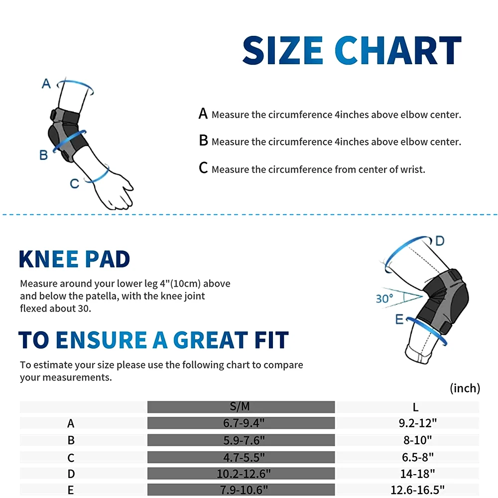 Adult/Kids/Youth Knee Pads Elb - огляд і ціна Youth Cycling Gear
