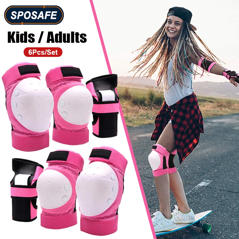 Adult Youth Kids Knee Pads Elb - огляд і ціна Youth Cycling Gear