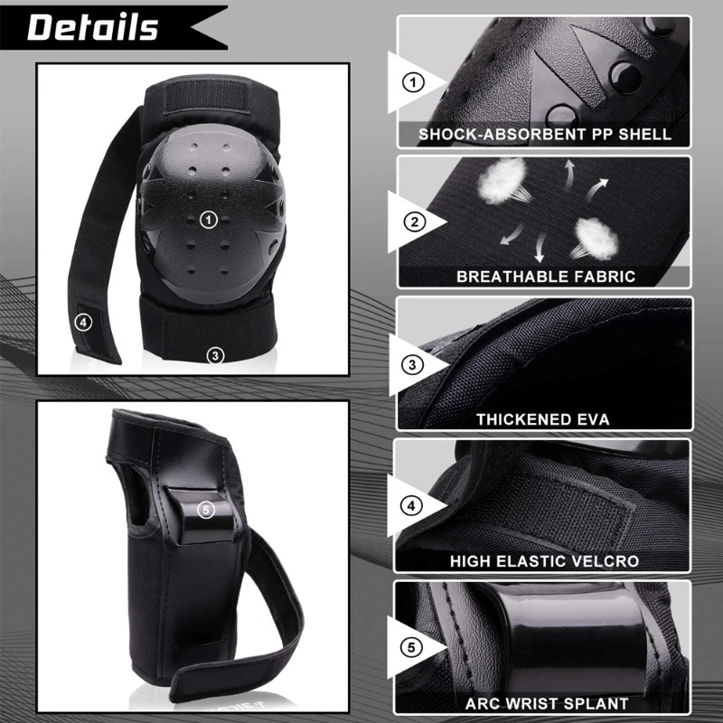 Adult Youth Protective Knee Pa - огляд і ціна Youth Cycling Gear