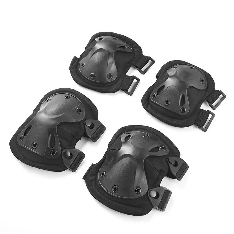 Tactical Knee Elbow Pads Set M - огляд і ціна Cycling Gear Padding
