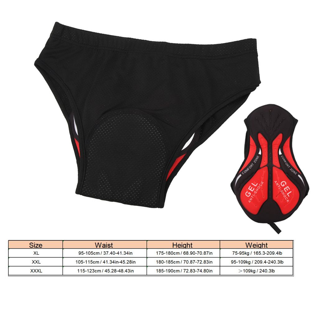 Comfortable 3D Padded Cycling  - огляд і ціна Padded Cycling Shorts