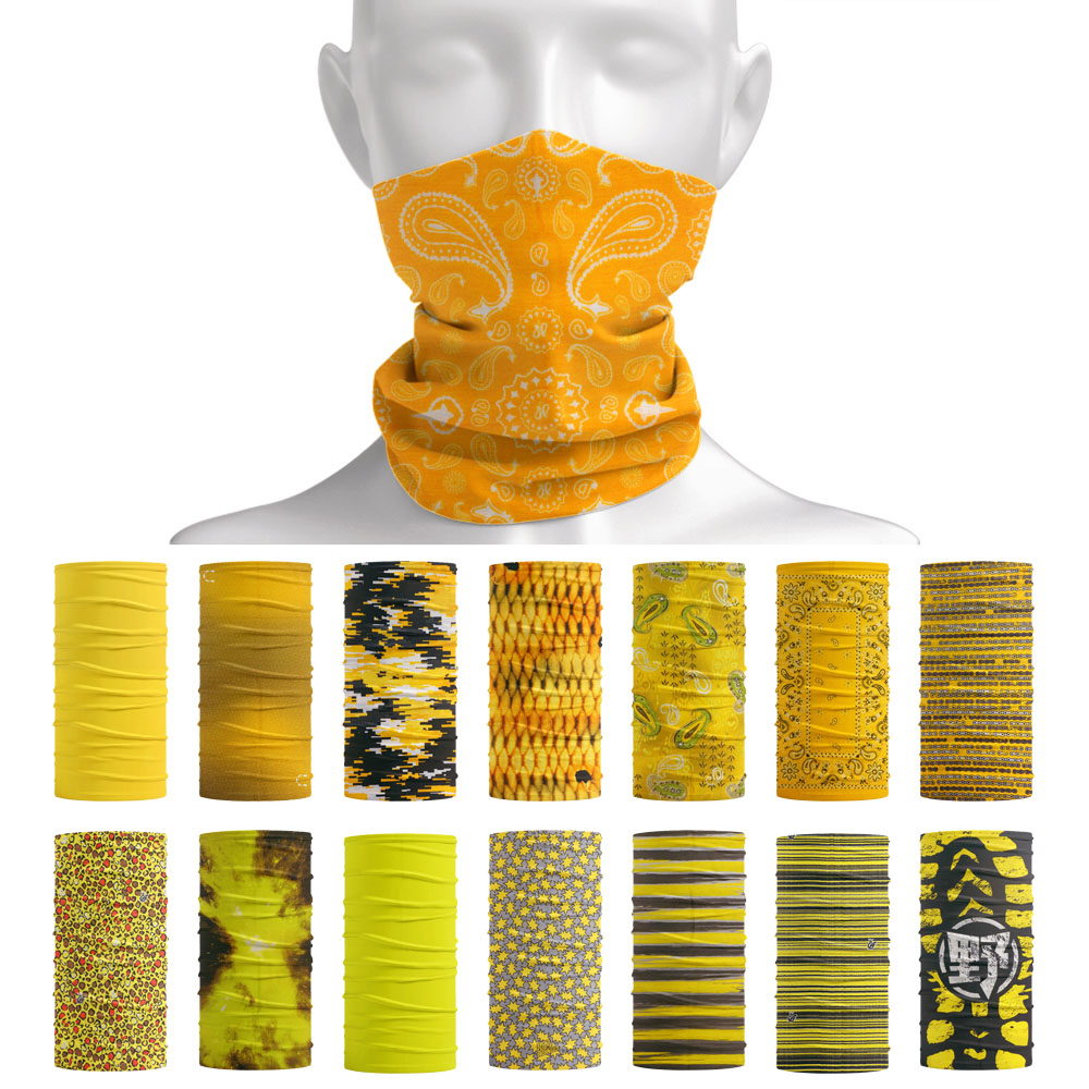 Bright Color Tube Neckchief Wo - огляд і ціна Yellow Cycling Gear