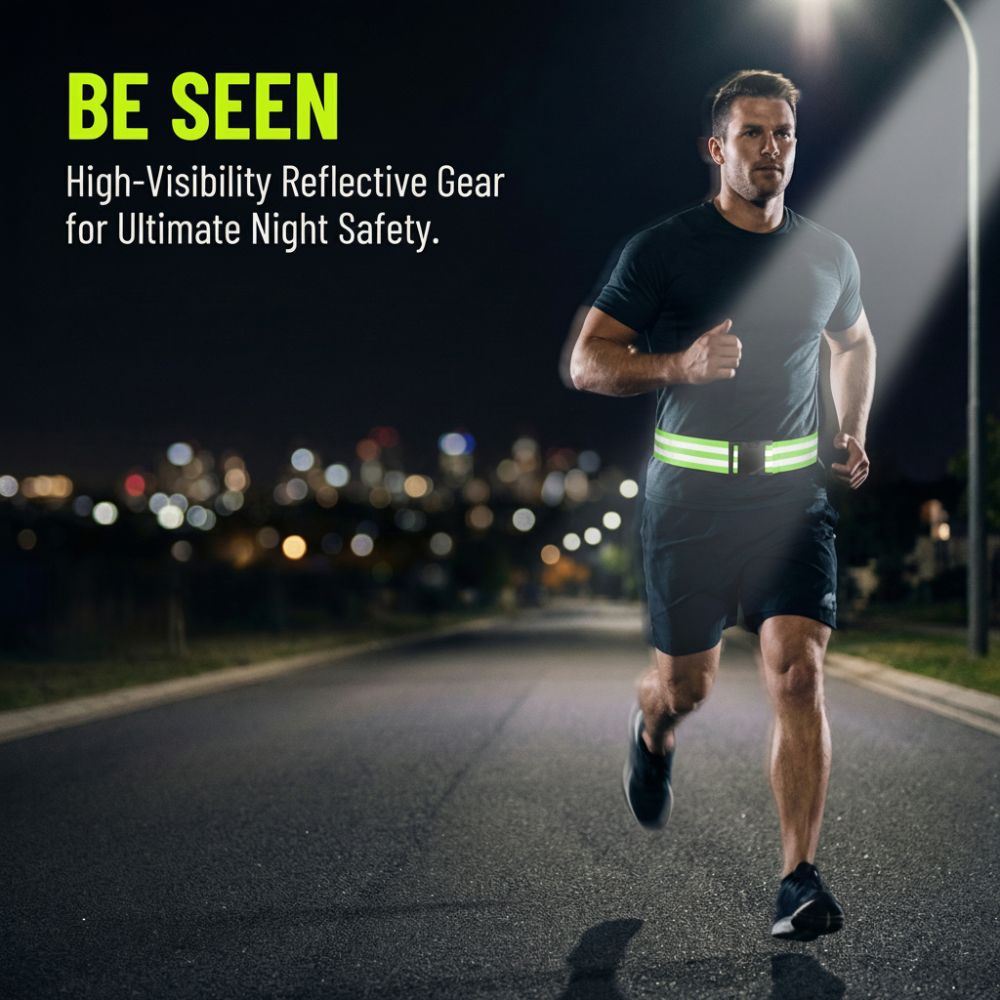 2PCS Stretchable Reflective Be - огляд і ціна Yellow Cycling Gear