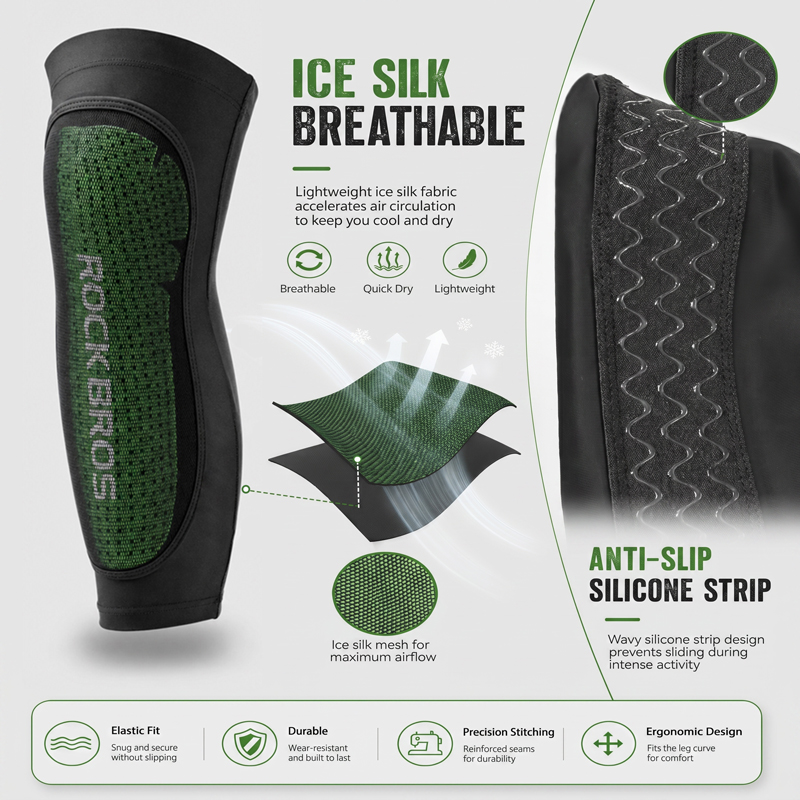 ROCKBROS Cool Sport Legs MTB C - огляд і ціна Cycling Gear Padding