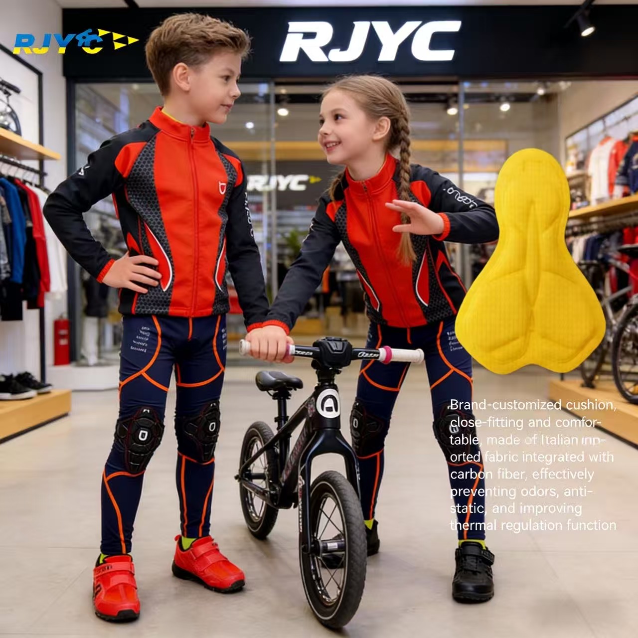 Rjyc Brand Spring and Summer C - огляд і ціна Cycling Gear Padding