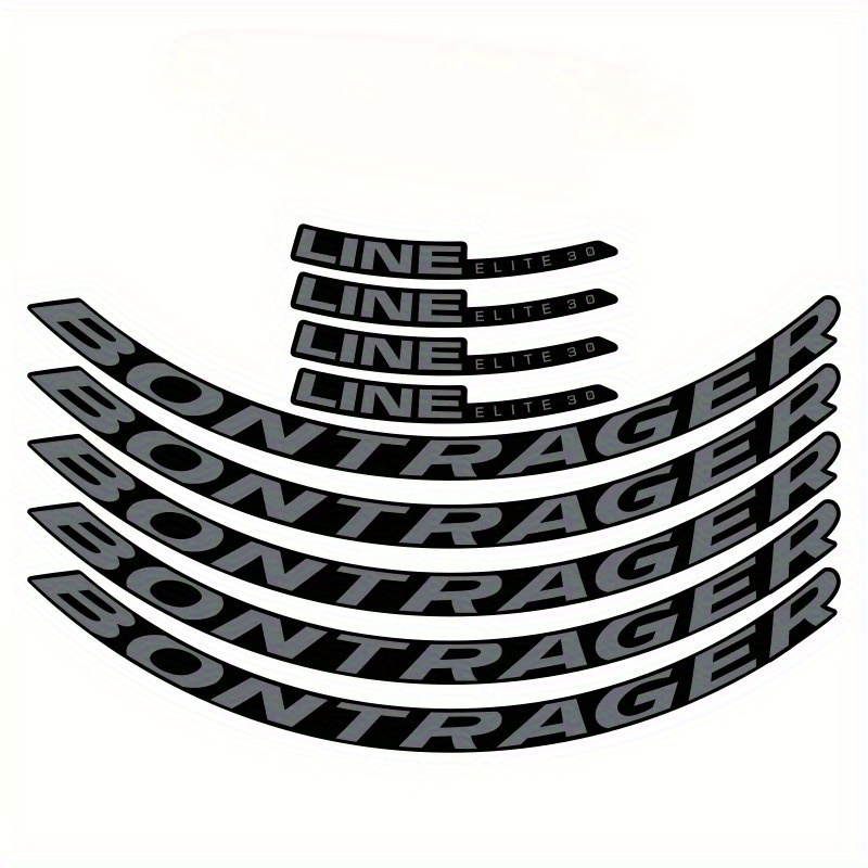 9Pcs 2D Helmet Stickers Bontra - огляд і ціна Cycling Gear Sale