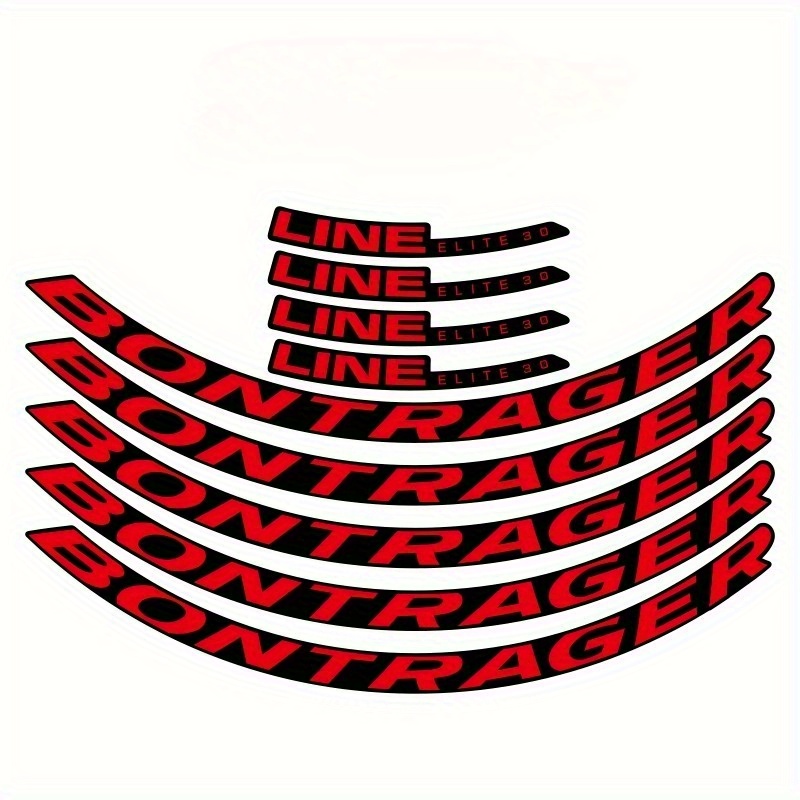 9Pcs 2D Helmet Stickers Bontra - огляд і ціна Cycling Gear Sale