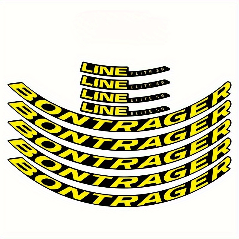9Pcs 2D Helmet Stickers Bontra - огляд і ціна Cycling Gear Sale