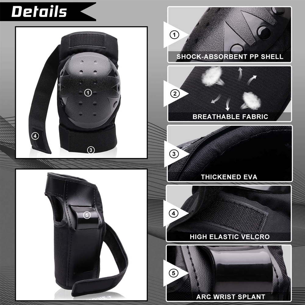 Adult Youth Protective Knee Pa - огляд і ціна Youth Cycling Gear